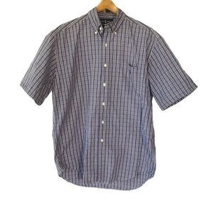 Ralph Lauren Blake Short Sleeve Plaid Button Down Shirt Men’s Medium